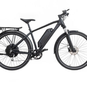 Black E-bike