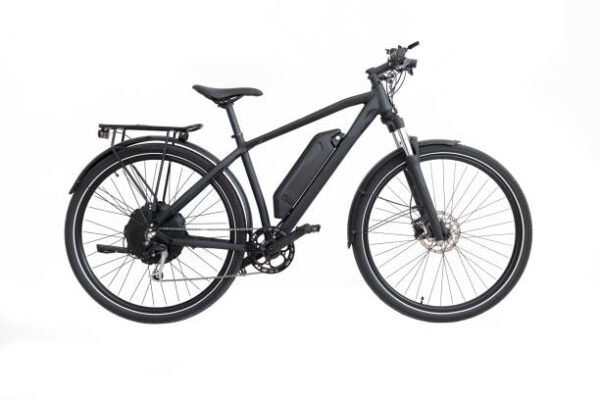 Black E-bike